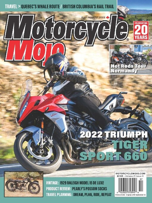 Title details for Motorcycle Mojo Magazine by Riptide Resources Inc o/a Motorcycle Mojo Magazine - Available